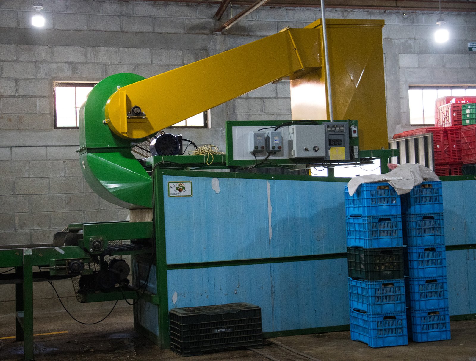 Maquinaria de una empresa beneficiaria de LEMPA CONECTA